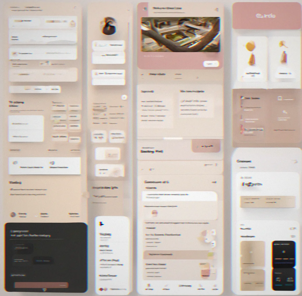 Figma file with a synced component library. Token values are linked and naming stays consistent across buttons, cards, and inputs.